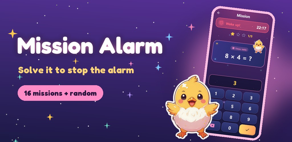 Mission Alarm - Math Alarm screenshot